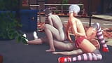 Yaoi Femboy - Seth e Rin Femboys hardsex em um trio snapshot 12