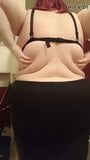 Ssbbw doppelte Bauch-Flops snapshot 3