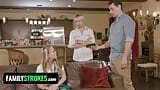 Step Father Encourages Step Son To Bang His Girl Scout Step Sister - Family Strokes snapshot 6