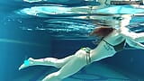 Hungarian tiny pornstar Tiffany Tatum swimming naked snapshot 9