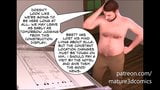 Vollbusige Stiefmutter wird beim Ficken mit Stiefsohn erwischt (3D-Comic) snapshot 10