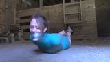 Girl in Duct Tape Bondage and Gagged snapshot 6