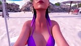 Vacances à la plage avec Reyna snapshot 6