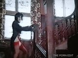 The Staircase - vintage 80s British goth topless dance tease snapshot 1