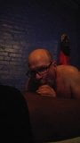 Kinkygayshowoff servicing a BBC at the bathhouse snapshot 9