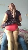 Indian wife in red panty - 1 snapshot 1