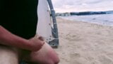 morning wank on the beach snapshot 2