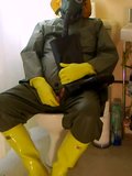 Yellow welly wank. snapshot 6