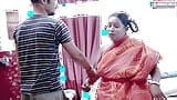 desi Bade boobs maid aur tharki ghar ka maalik ne kia ghapa ghup chudai Hardcore fuck Hindi Audio snapshot 4