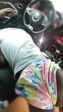 Little tight ass bend over to suck my cock in the car. snapshot 8