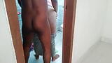 Desi Bhabhi bathroom mein kapde dhote hai jab devar aya uski moti gand jabardasti chudai (Huge cum Behind her) Hindi sex snapshot 7