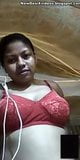 Indian sexy boob show selfie video snapshot 1