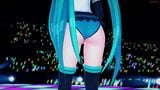 Hatsune Miku masturbeert voordat ze pov op het podium wordt geneukt snapshot 2