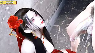 Hentai 3d (ep100) - ratu medusa mendapat tenggorokan dalam dan ...