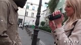 Sextape, französisches weißes Küken, wird von einem schwarzen Schwanz in den Arsch gefickt snapshot 1
