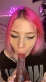 Stacy Quinst gives a wet blowjob while her boyfriend is away. snapshot 6