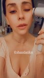 Jennifer Love Hewitt cleavage selfie, December 9 2020 snapshot 3