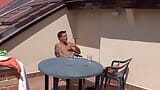 Fucking on the balcony in the hot weather snapshot 2