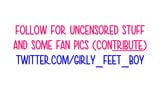 Girly Feet Boy - Chee-Toes (Male Femboy Foot Model) snapshot 9