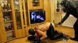 Slave flogging on ground pillory snapshot 7