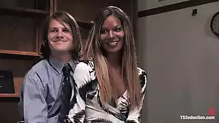Mistress Soleli & Sky Burn: Shemale Black Black Porn by FapHouse ...
