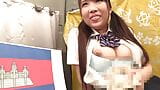 Memorize the national flags for 10 minutes! if she can say all the countries, she'll get 100,000 yen! snapshot 9