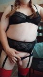 cum in black lingerie snapshot 10