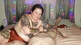 Tattooed Milf Jerks Your Cum In Her Hairy Armpits snapshot 5