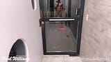 All day naked masturbation around my building. Two cumshots snapshot 12