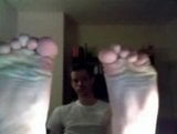 Ноги прямого хлопця на веб-камері #215 snapshot 10