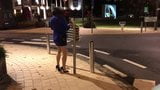 Crossdresser caught in public snapshot 4