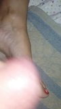 My wife relaxing and cum feet 3 snapshot 3