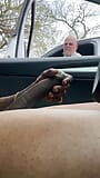 caught stroking my cock in my car by someones grandpa snapshot 2