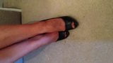 Louise in vintage stockings and heels snapshot 5