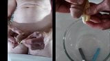 catheter insertion, jerk off and cumming snapshot 11