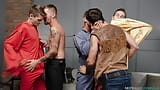 Over The Top Muscke Hunk Ghastly Gangbang - FULL SCENE snapshot 4