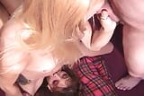 Lucky guy joins lesbian session snapshot 13