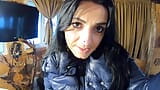 Deepthroat in Camel Toe Leggins and Down Jacket 164 snapshot 1