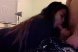 Asian Enjoys Sucking Her Man snapshot 6