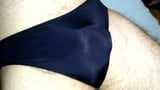 Getting hard in my black panties snapshot 2