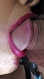 Sucking cock close up snapshot 3