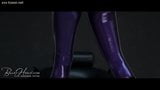 Purple latex and ballet heels - Alexandra Potter (Teaser) snapshot 6