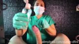 Edging and Sounding by sadistic nurse with latex gloves (DominaFire) snapshot 3