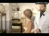 C.Alric dans un film de 1980 en culotte de bikini en satin blanc snapshot 9