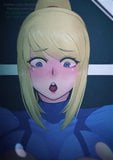 Ridley baise Samus Aran. l'animation. metroid snapshot 4