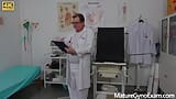 Physical exam and pussy check-up of hot blonde Luci Angel snapshot 1