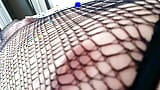 022V Fishnet Pantyhose and Highheels snapshot 3