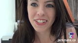 Jerkmate - Skinny Solo Babe Loves Her Glass Dildo snapshot 1