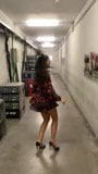 Cristina Pedroches dancing in miniskirt and heels snapshot 3