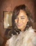 Vanessa Hudgens - Leggy in white dress 1-16-2020 snapshot 10